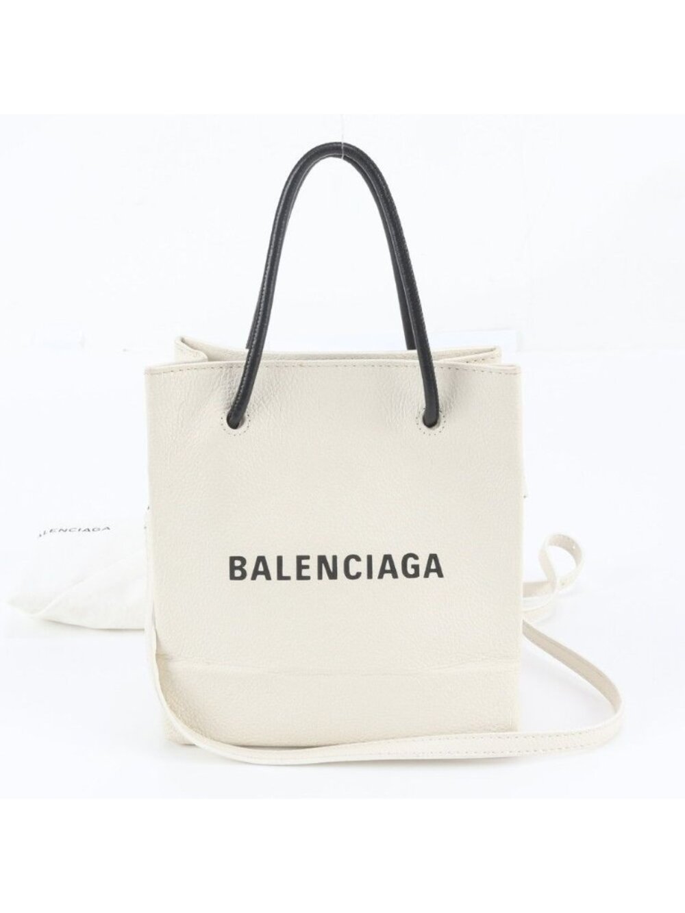 Balenciaga Shopping Tote XXS Leather 2-Way Shoulder Bag Crossbody